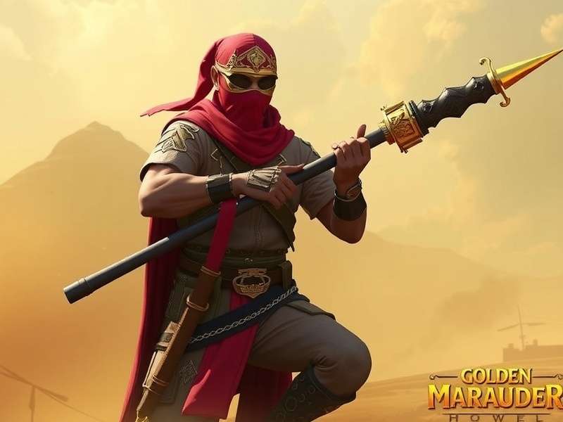 Golden Marauder Open-World Screenshot