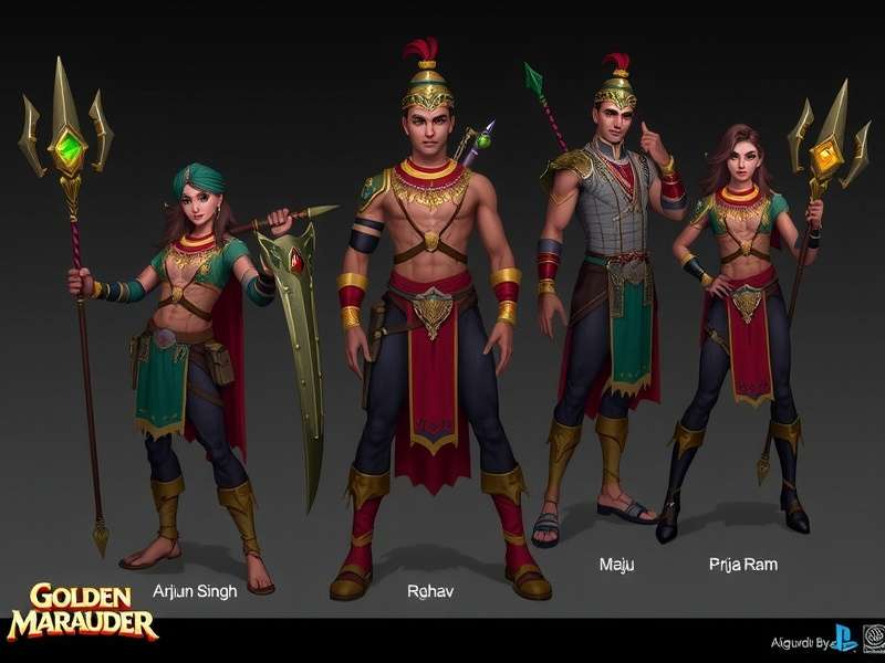 Meera Chauhan Character Art